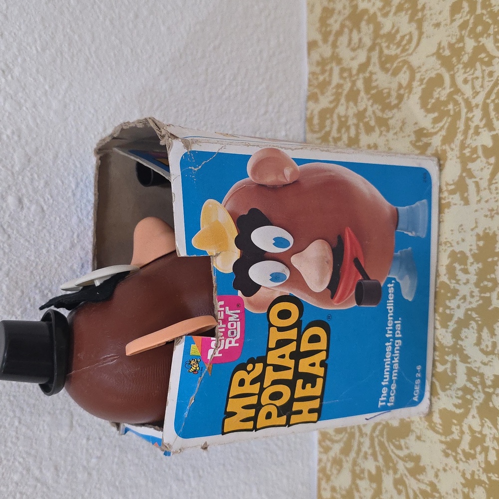 Vintage 1973 HASBRO Romper Room Mr. Potato Head Complete In Original Box - Picture 7 of 7